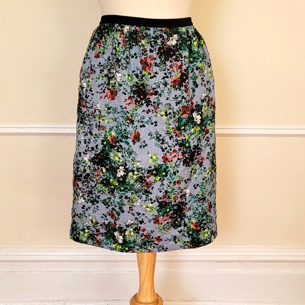 Erdem Floral Lacey Skirt